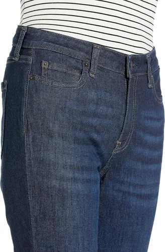 Vista 4 de Tienda Essentials Jeans rectos delgados para mujer