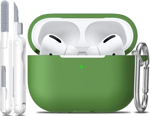Vista 70 de R-fun for AirPods 2nd/1st Case Silicone Cover, Banana Violet Violeta plátano