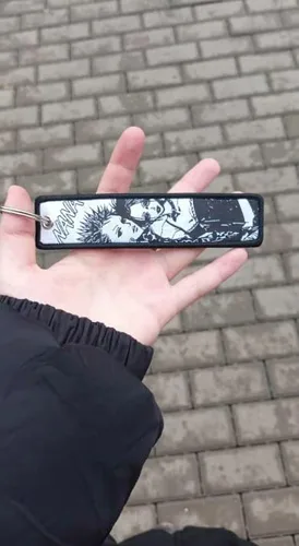 Vista 4 de NANA Osaki Komatsu Anime Llavero Manga Llavero Llavero Llavero Anillo, Negro