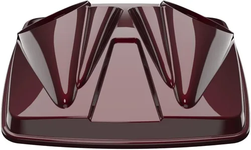 Vista 99 de Tapas de altavoz dobles de 8 pulgadas a juego para Advanblack/OEM Harley Rushmore estilo Razor, Chopped & King Tour Pak Whisky ámbar