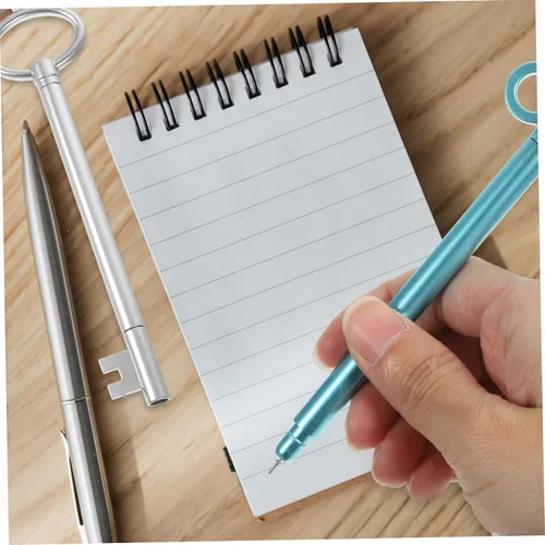 Vista 6 de 12 bolígrafos de gel con forma de llave vintage, punta fina, bolígrafos de escritura suave para estudiantes, oficina, toma de notas, estilos mixtos