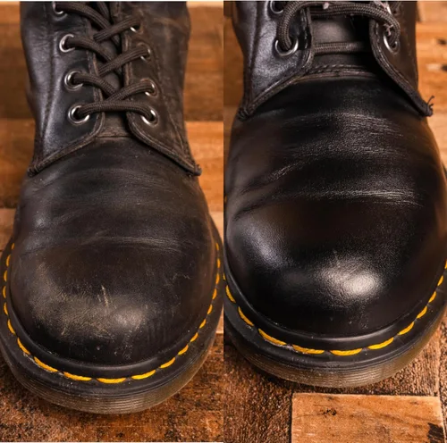 Vista 3 de Angelus Bálsamo de cuero crema para zapatos de 4 onzas – Acondiciona y restaura botas de cuero, muebles, chaquetas, zapatos, bolsos y más, negro