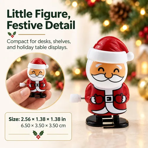 Vista 6 de Figuras de Navidad de viento, rellenos de medias móviles y decoración de Set D