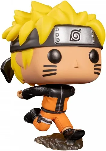 Vista 3 de POP Naruto Shippuden - Figura de vinilo de Funko de Naruto Uzumaki (Running) (incluye funda protectora de caja compatible), multicolor, 3.75 pulgadas