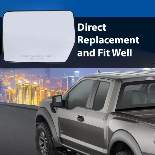 Vista 5 de GRAND ORANGE Espejo retrovisor eléctrico con soporte trasero no calentado, lado izquierdo del conductor, compatible con Ford F150 2004 2005 2006