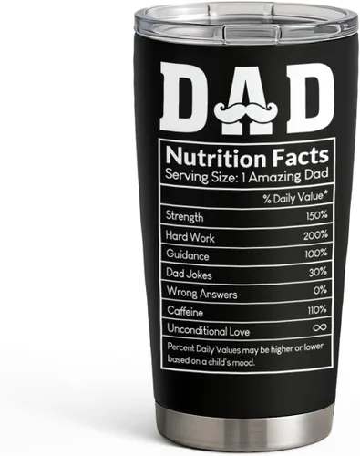 Vista 42 de SANDJEST Vaso con aislamiento para viajes, el mejor set de regalo para el mejor abuelo de todos, para papá, abuelo - Taza de 20 oz - Gran regalo