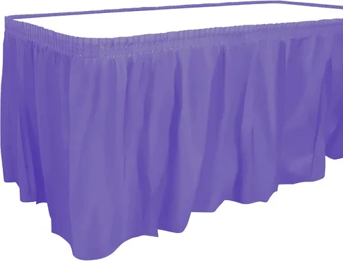 Vista 7 de Mantel de plástico negro rectangular de 29 pulgadas x 14 pulgadas para fiesta