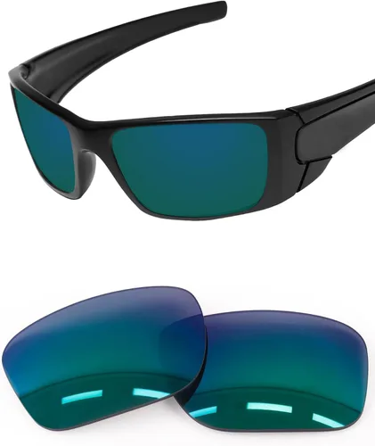 Vista 17 de 1.6MM Polarized Replacement Lenses for Oakley Fuel Cell OO9096 Sunglasses Iridium negro - Policarbonato polarizado