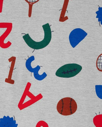 Vista 2 de Carter's Conjunto de pijama de algodón para bebés niños
