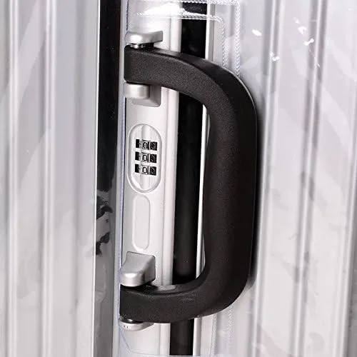 Vista 4 de Fundas de maleta fundas de equipaje para maleta protector de maleta protector de equipaje PVC impermeable maleta de viaje se adapta a la mayoría