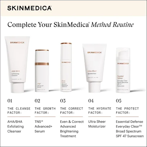 Vista 7 de SkinMedica Ultra Sheer Face Moisturizer - Oil-Free Moisturizer for Dry Skin - Face Cream for Women & Men - Enriched with Vitamin C & E (2 oz) NEW