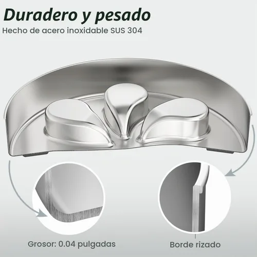 Vista 4 de Feedoo Tazón de alimentación lenta para perros de 3.5 tazas, acero