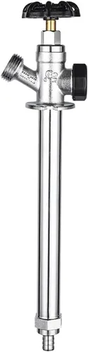 Vista 14 de 1 pieza EFIELD 1/2 "PEX Fit Anti-iphon Frost Free Sillcock,4" Longitud