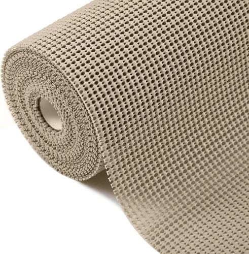 Vista 15 de Revestimiento para estantes y cajones para armarios de cocina, no adhesivo, antideslizante, duradero, fuerte, limpio, tamaño largo, 12 pulgadas x 10