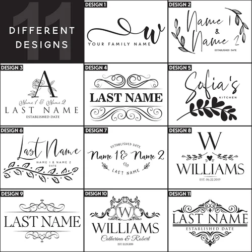 Vista 2 de Tabla de cortar personalizada, 11 diseños, 13 x 11, elegante tabla de cortar de bambú, regalos de boda para parejas, regalos de inauguración