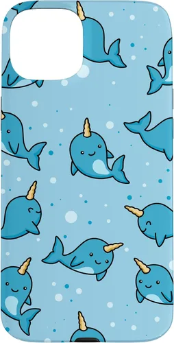 Vista 9 de Narwhal Gift Underwater Unicorn of The Sea Baby Narwhal Case for iPhone 17