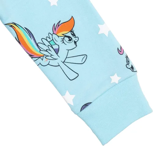 Vista 4 de My Little Pony Sudadera de rizo francés para niñas pequeñas y grandes
