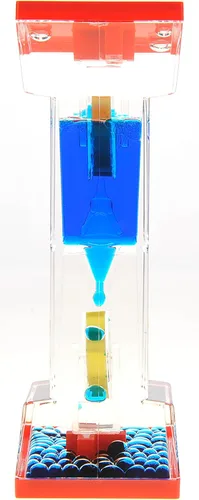 Vista 4 de PowerTRC Liquid Motion Bubbler - Juguete sensorial antiestrés para mesas de escritorio, juguete calmante y relajante para TDAH, ansiedad y autismo