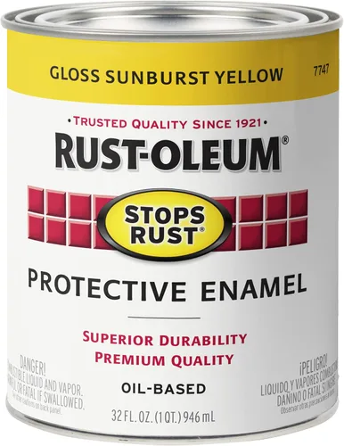 Vista 31 de Carbón gris brillante Rust-Oleum (7784502) contra el óxido 32 onzas, 7784502 Gris carbón brillante