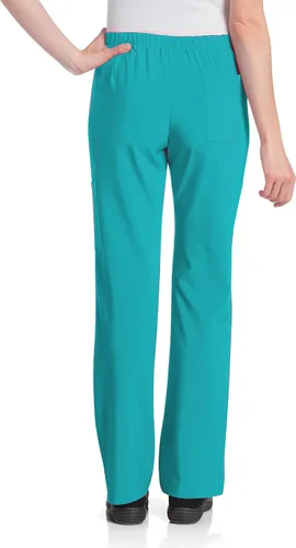 Vista 3 de Urbane Performance 9312 - Pantalones cargo elásticos de 6 piezas para mujer