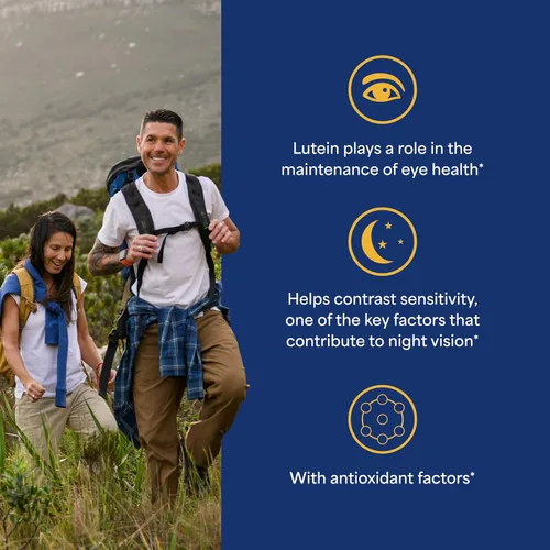Vista 3 de Puritan's Pride Luteína Carotenoide Lutigold™ Premium 40 mg con zeaxantina para hombres y mujeres, suplemento dietético para apoyo de la salud