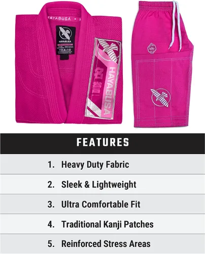 Vista 5 de Hayabusa Ascend Lightweight Jiu Jitsu Gi Kids