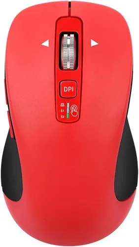 Vista 11 de CITLLA Mouse inalámbrico Bluetooth (USB + BT1 + BT2), tamaño completo, desplazamiento de 4 vías, mouse silencioso multidispositivo para computadora