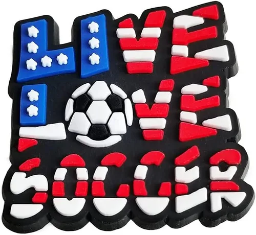 Vista 3 de Dijes para zapatos de baloncesto, baloncesto, sóftbol, dijes para zapatos deportivos para cocodrilo, accesorios para niños, niñas, mujeres