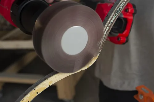 Vista 5 de Gator - Rueda de aleta montada en taladro de 3 pulgadas, óxido de aluminio, grano grueso