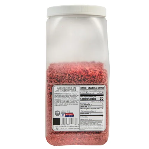 Vista 3 de McCormick Culinary pedacitos con sabor a tocino