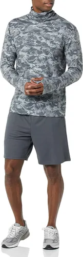 Vista 3 de Tienda Essentials Camisa de manga larga con cuello enrollado y tecnología suave para hombre