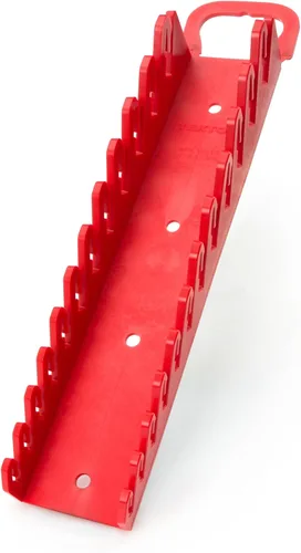 Vista 8 de TEKTON Soporte de llave combinada rechoncha de 8 herramientas (negro) ORG21108 Fabricado en Estados Unidos