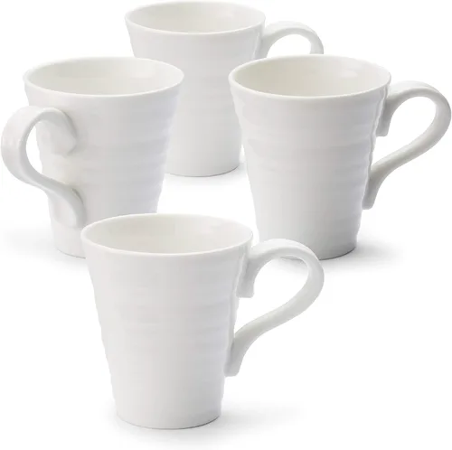 Vista 5 de Portmeirion Sophie Conran Pebble - Juego de 4 tazas