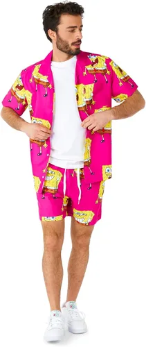Vista 2 de Opposuits Traje de baño combinado de verano - Conjunto de dos piezas a juego para hombre - Ropa de natación de playa