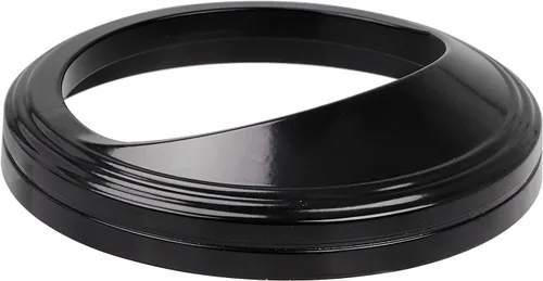 Vista 4 de Cubierta de visera con anillo de ajuste bisel de velocímetro negro con velocímetro de 5 pulgadas para Harley Dyna Softail Touring