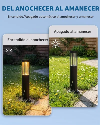 Vista 5 de DEWENWILS Transformador de Paisaje de Bajo Voltaje de 150W con Sensor de Fotocélula, 120V AC a 12V/15V AC, Transformador de Bajo Voltaje para Luces