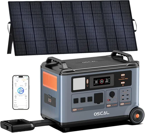 Vista 14 de PowerMax 3600SE 3600W Generador Solar Estación de energía portátil