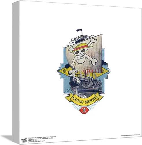 Vista 10 de Trends International Gallery Pops Netflix One Piece - Póster gráfico de pared con texto "Going Merry Ship", 12.00 x 12.00 pulgadas, versión de marco