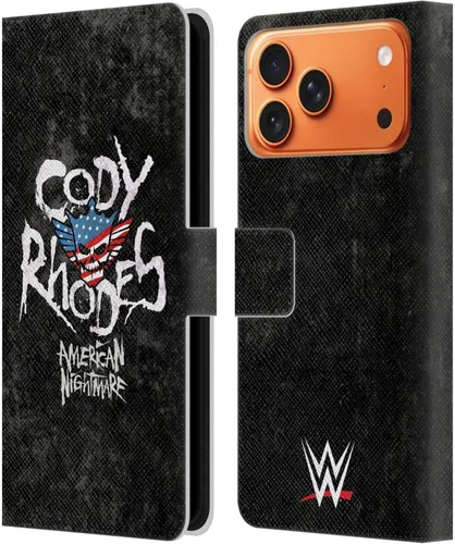 Vista 52 de Head Case Designs Funda con licencia oficial de la WWE American Nightmare Flag Cody Rhodes compatible con Apple iPhone 11
