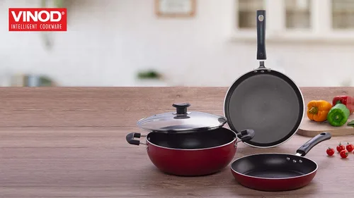 Vista 6 de Vinod Roti Tawa cóncavo antiadherente, 11.5" (29 cm)
