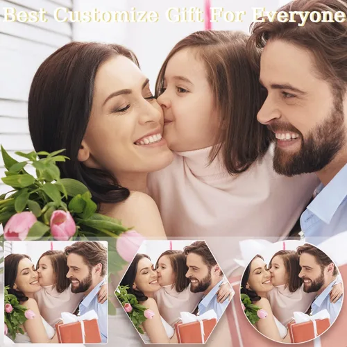 Vista 5 de Posavasos personalizados con cerámica, posavasos personalizados para tazas, personaliza tu imagen, texto y logotipo, posavasos antideslizantes