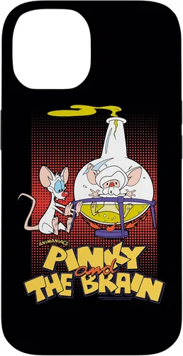 Vista 4 de Pinky and the Brain Lab Flask Case for iPhone 17