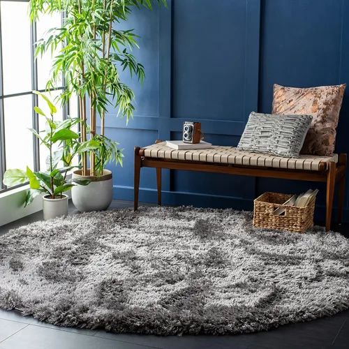 Vista 24 de SAFAVIEH Flokati Shag Collection - Alfombra decorativa, 2 pies 3 pulgadas x 4 pies, color marfil, diseño sólido, no desprende pelusa y de fácil