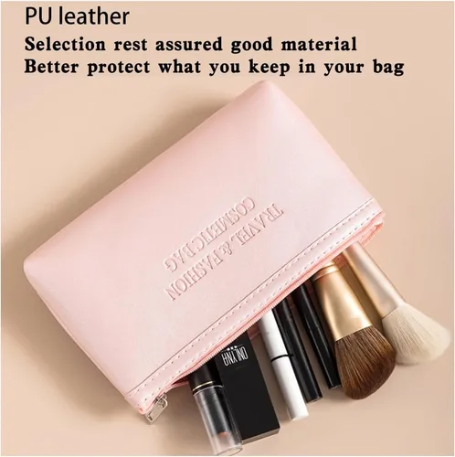 Vista 4 de Bolsa de cosméticos, Rosado, Moda