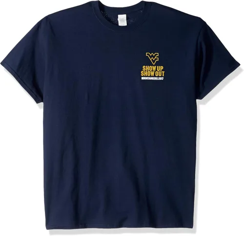 Vista 44 de NCAA Football Schedule 2017 Camisa de manga corta