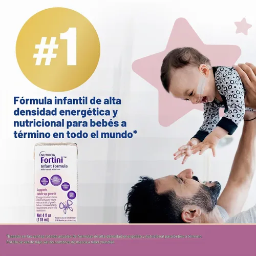 Vista 4 de Fortini Fórmula infantil alta en calorías para el crecimiento