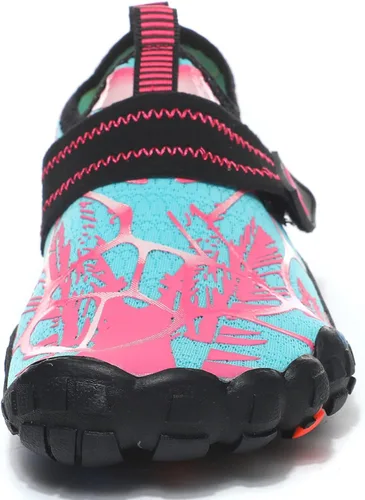 Vista 2 de FIVESTORECITY Zapatos acuáticos ligeros para niños y niñas, calcetines acuáticos descalzos, de secado rápido, para senderismo, caminar, sandalias