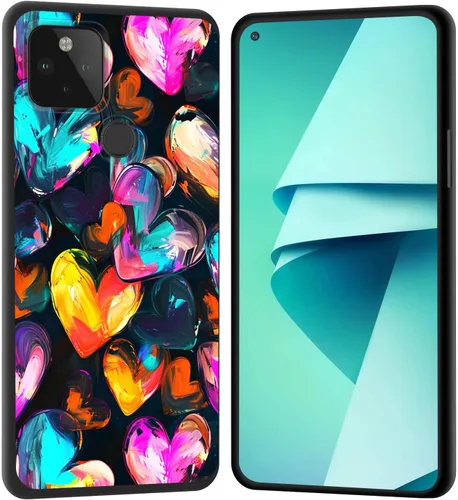 Vista 34 de Funda para Pixel 4 XL, funda de goma de silicona suave a prueba de golpes, funda protectora de cuerpo completo para Google Pixel 4 XL, ciervo