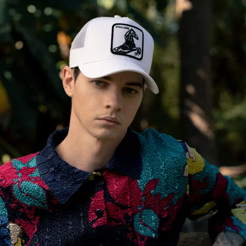 Vista 6 de Goorin Bros. Trucker Hat, The Farm - Gorra de béisbol de malla con cierre a presión para hombre