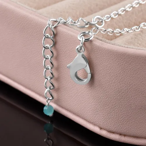 Vista 95 de YANARA Pulsera de tobillo para mujer, piedra de nacimiento natural, cuentas de piedras preciosas, tobillera delicada hecha a mano de 9 pulgadas +
